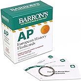 AP European History Flashcards, Second Edition: Up-to-Date Review + Sorting Ring for Custom Study (Barron's AP Prep)