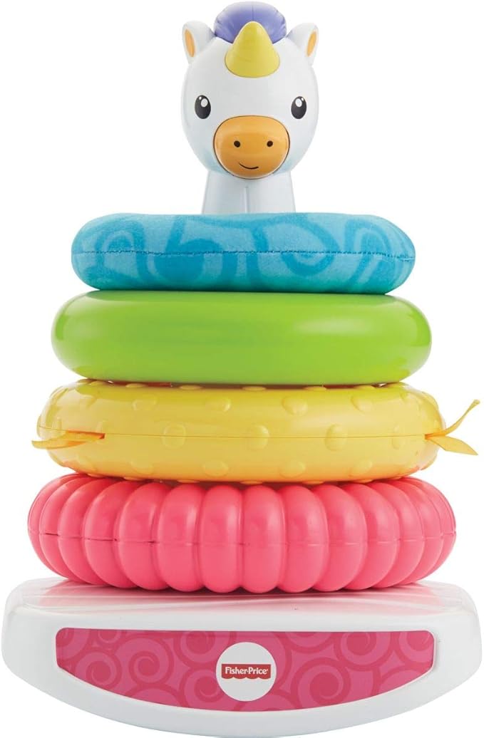 fisher price unicorn rock a stack