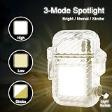 SUPRUS Luminous Lighter USB Rechargeable Arc Lighter 3 Modes Survival Whistle view 3