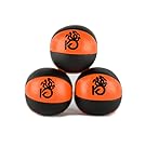 KickFire Hydras Juggling Balls 6 Panel Leather Juggling Equipment for Beginners & Professionals | Fits All Sizes of Hands