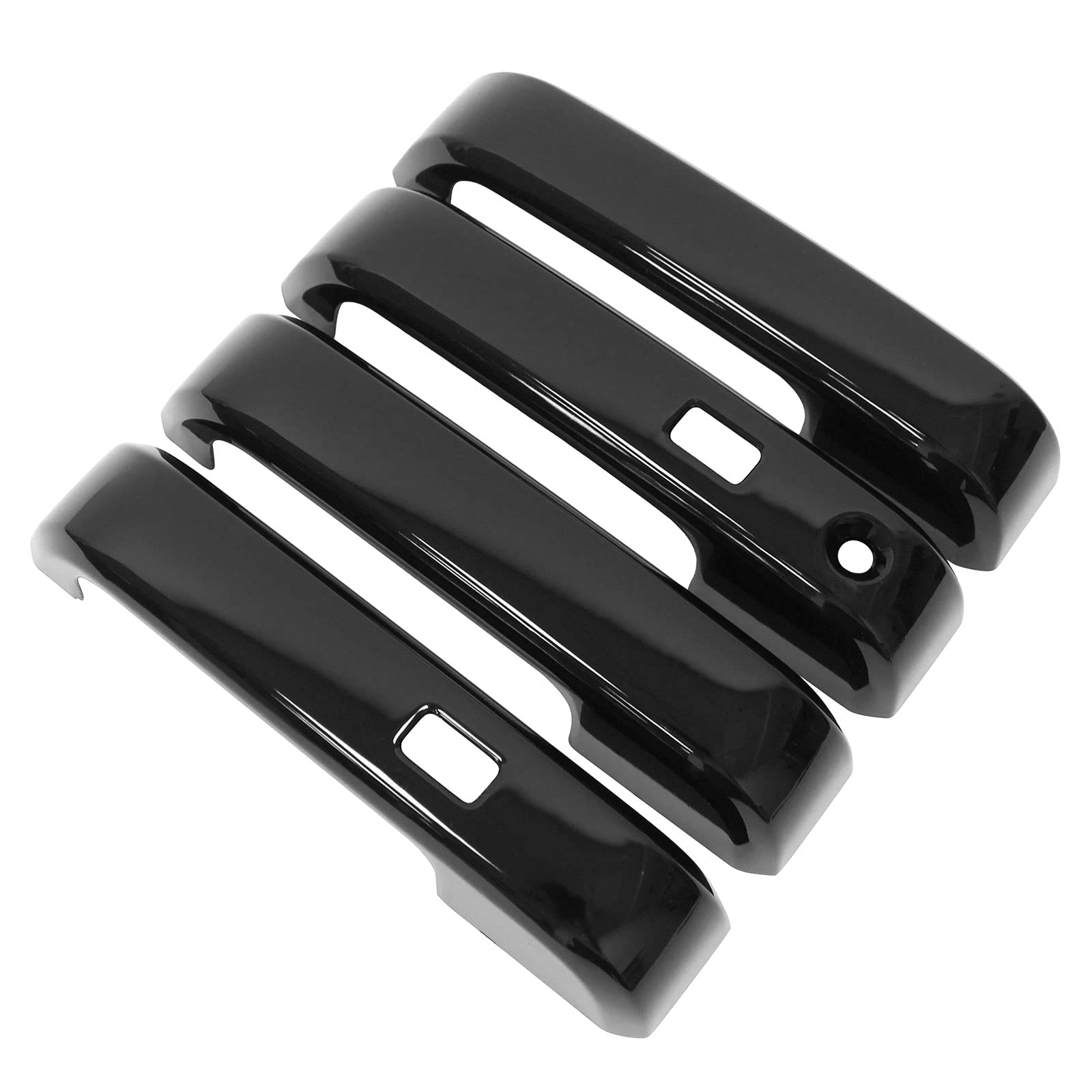Photo 1 of **Only 3**NewYall Glossy Black Exterior Door Handle Covers for Ford F-150 F-250 F-350 Super Duty 2015-2020 Outer Front Rear Left Driver Right Passenger Sidewith Smart Key Cutout