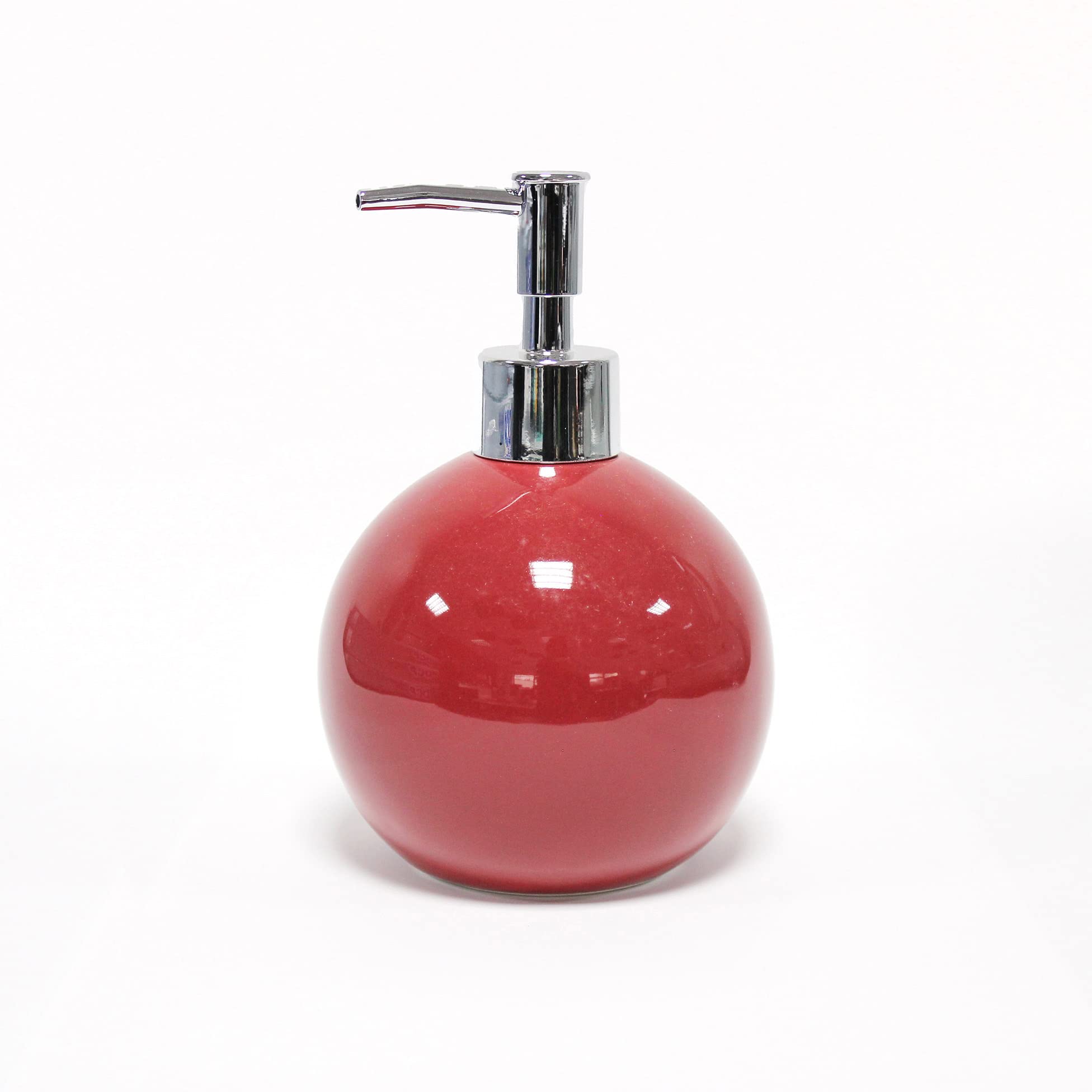 douceur d'intérieur, Soap Dispenser (Diameter 9.7 x 16 cm) Bullea Raspberry, Ceramic — image 1