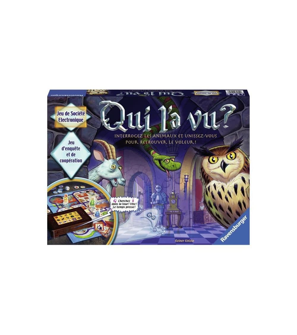 Ravensburger - Who has seen it? - Board game for children - from 2 to 4 players from 6 years - 21439 French version