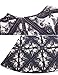 Aphratti Women's Bohemian Sleeveless V Neck Faux Wrap Floral Maxi Dress Navy XL
