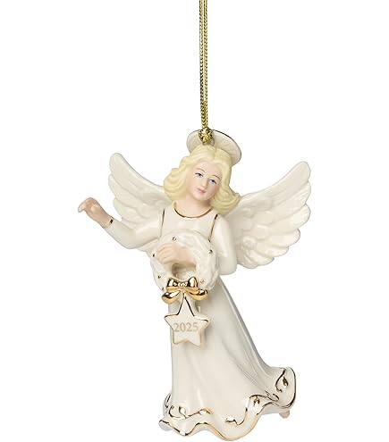 Amazon.com: Swarovski Holiday Magic Angel Ornament, Clear Crystals