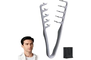 Texture Comb, Texture Comb Men, Create A Smooth, Combed-Back Hairstyle (gray)