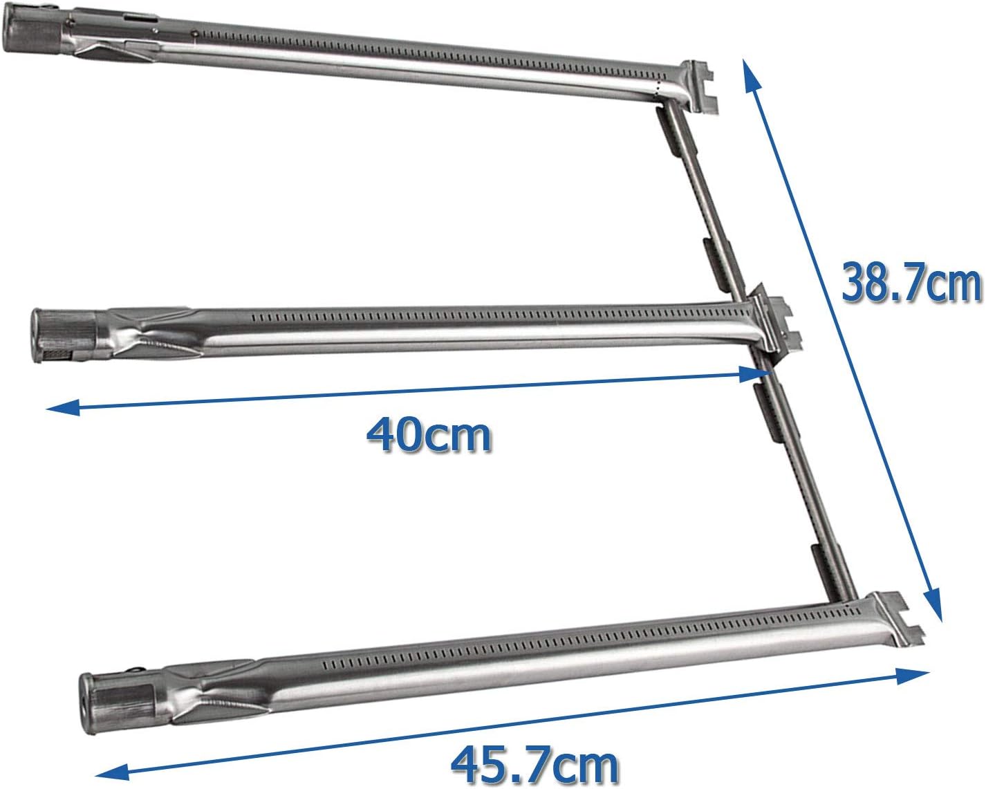 GriHero 69787 Grill Burner for Weber Spirit 300 E310 E320 E330 S310 S320 S330 Gas grills with Front-mounted Control Panels - Image 4