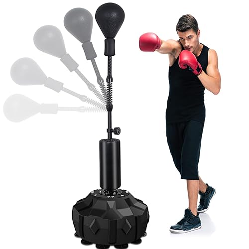 Reflex Bag Boxing Freestanding Heavy Punching Bag for Adults