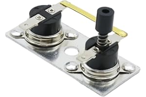 Hoypeyfiy 232306 Thermostat Switch, Replacement for Suburban 120V T-Stat Limi, RV Temperature Control Switch