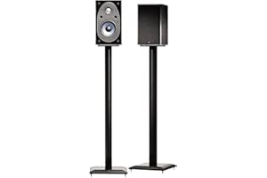 Sanus NF36B 36" Natural Foundations Speaker Stand Black