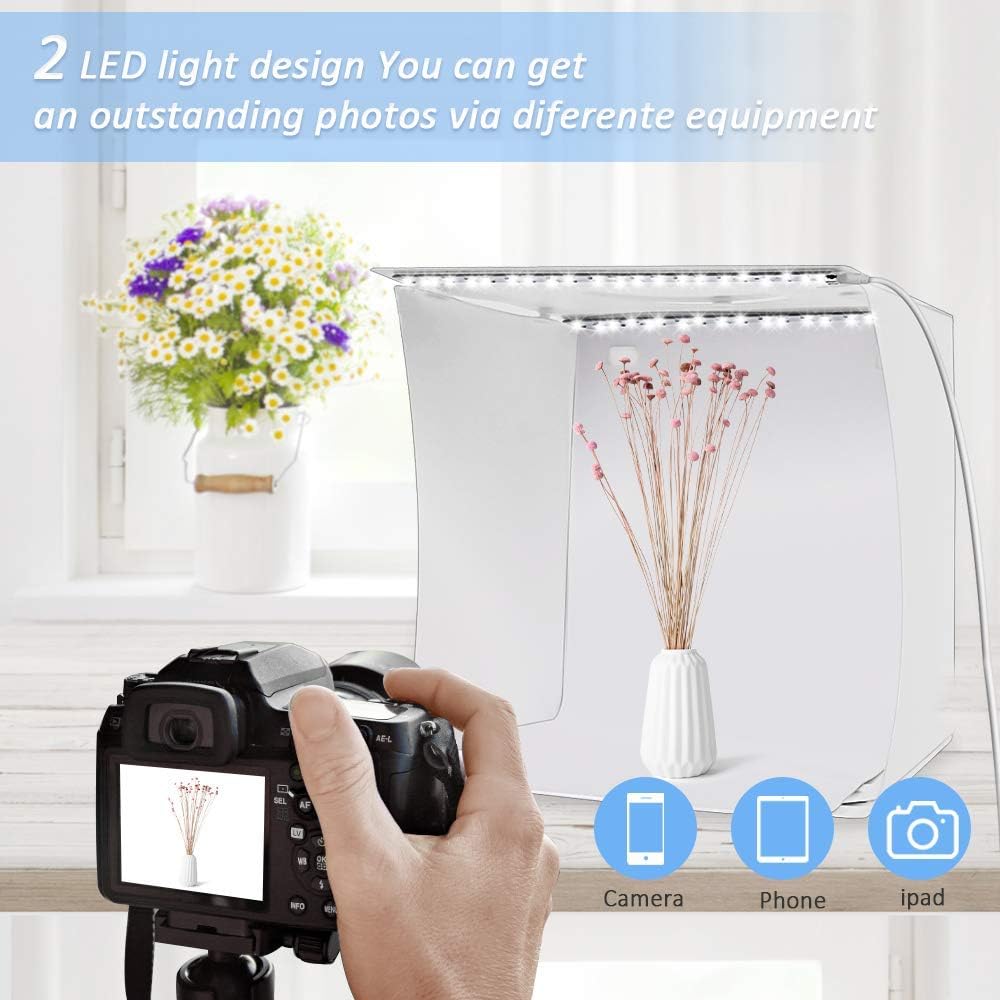 Photo Studio Tent, Mini Photo Light Box Portable Photo Tent Small Foldable Photography Studio