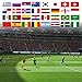 AOSTAR 2018 World Cup Flags Banner, 5.5