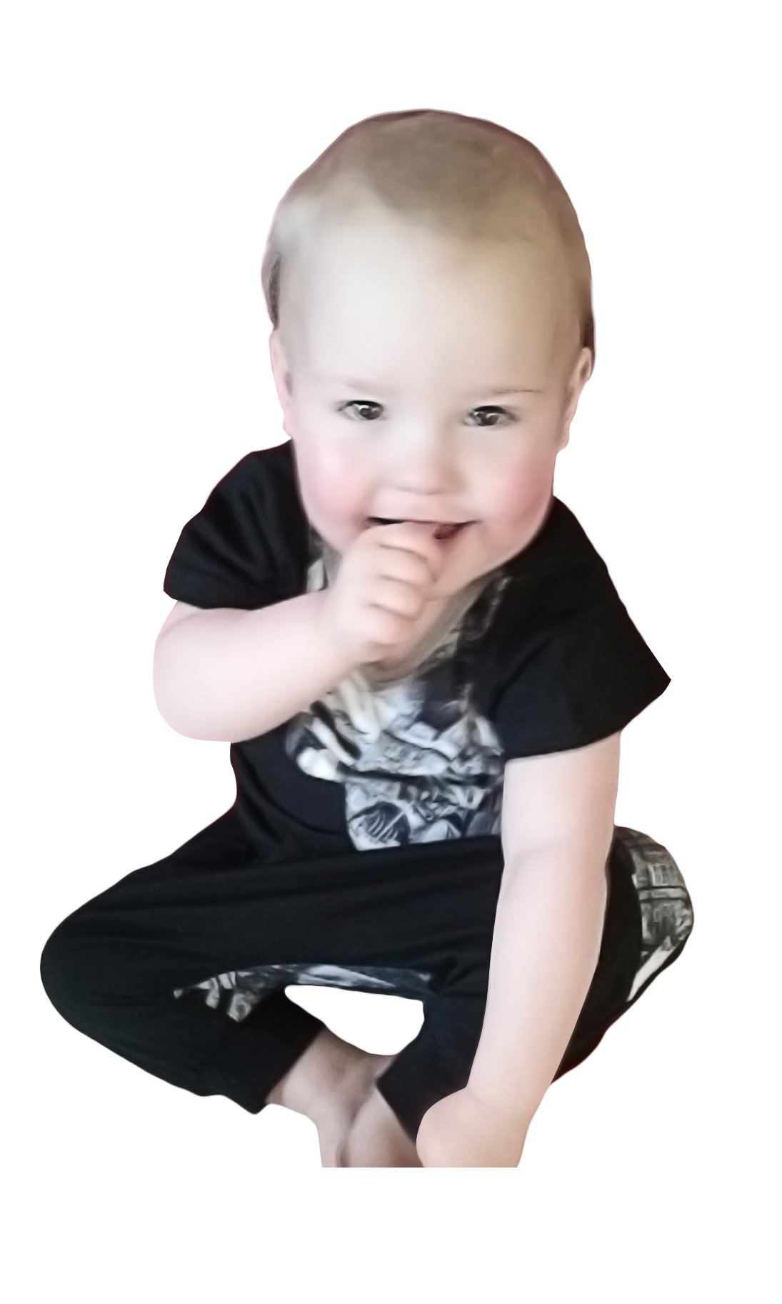 CM-Light Toddler Boys Clothes Set Spots Pants Casual Kids Outfits Pajamas 1 2 3 4 5 6 T