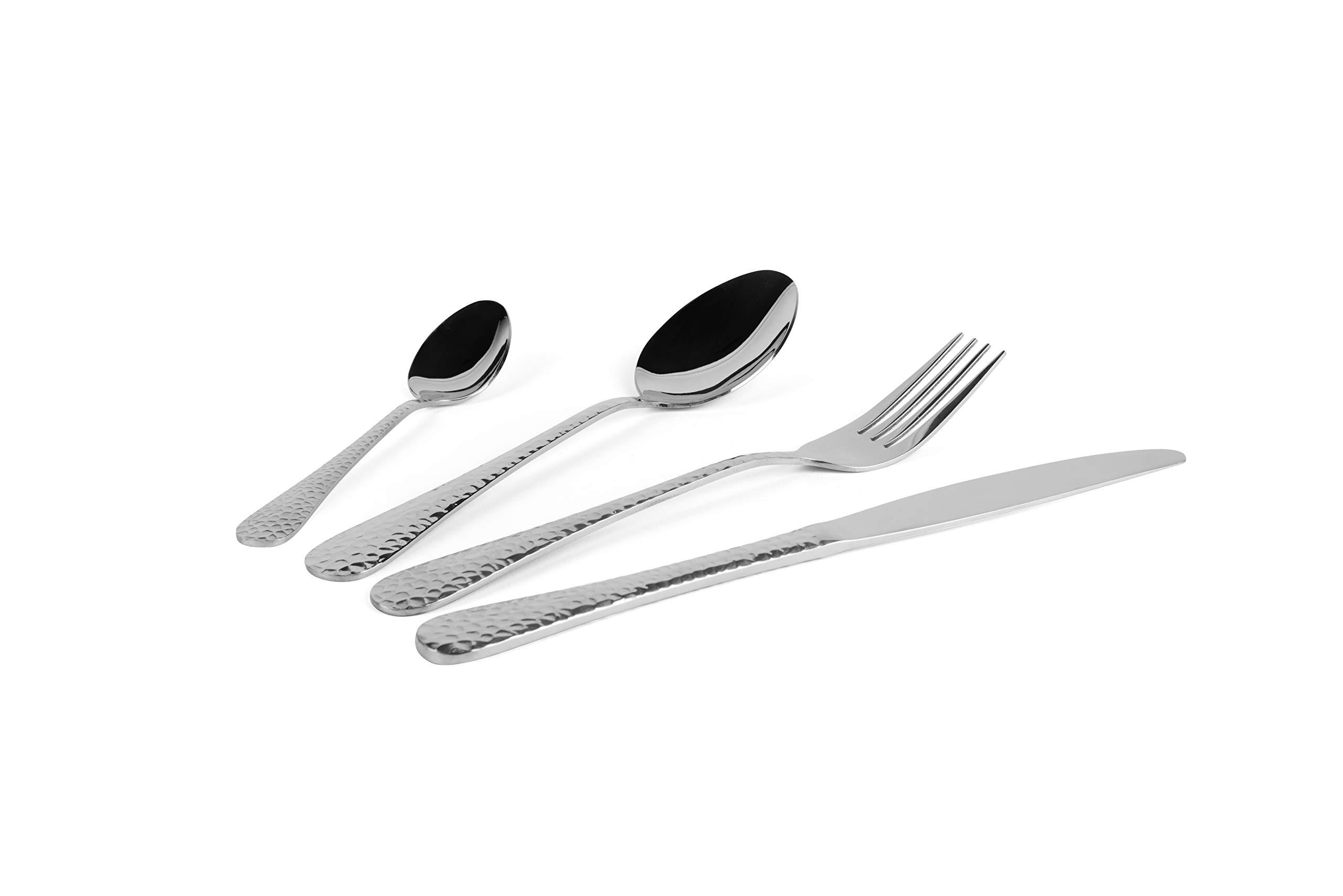 Excelsa Drops Cutlery Set 24 Pieces, Stainless Steel 18/0