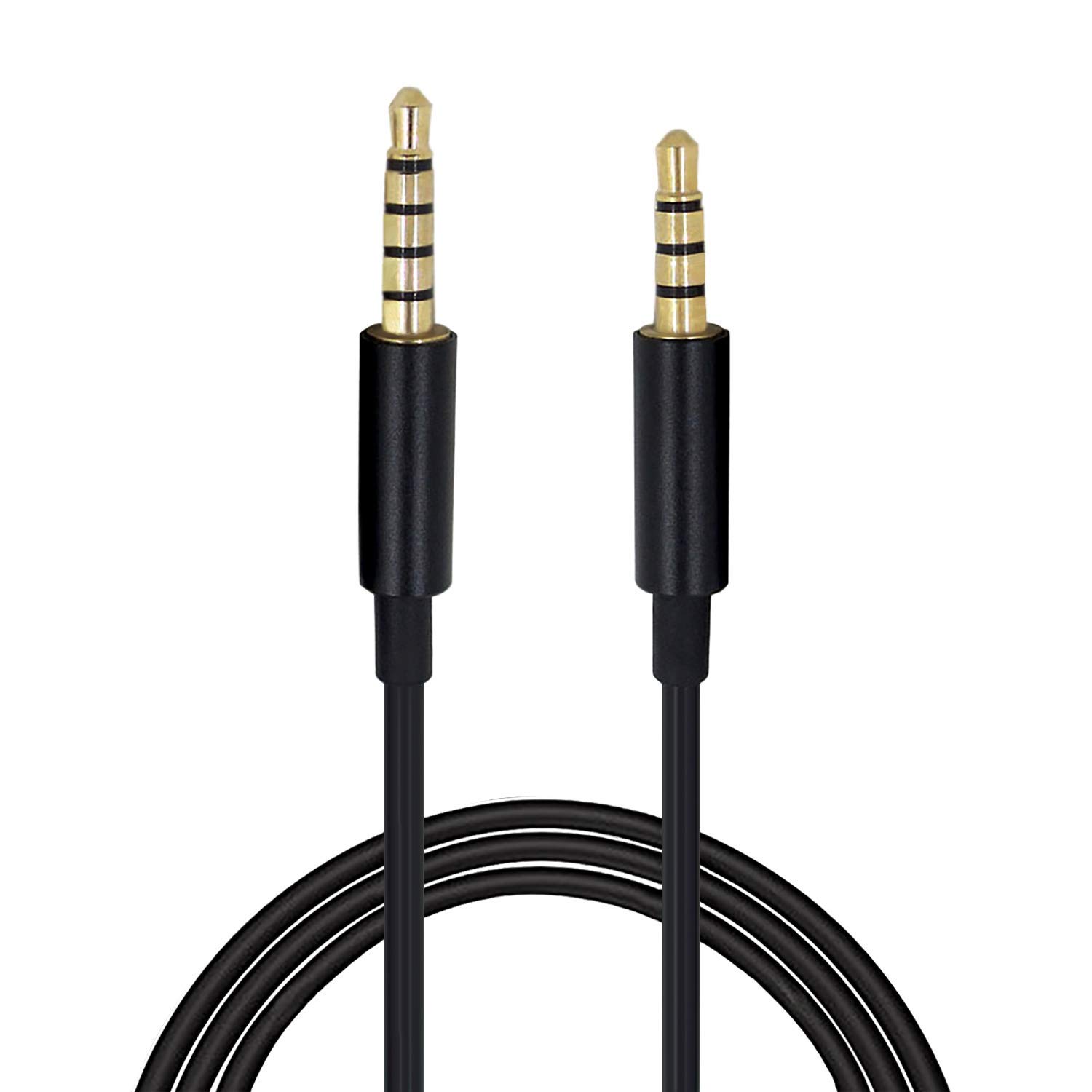 Hyacinyh JAINTA A10 A40 Replacement Cable Compatible with for Astro A10 A40 A30 A50 Headsets Cord Lead Compatible with Xbox One Play Station 4 PS4 Headphone Audio Extension Cable 6.6 Feet