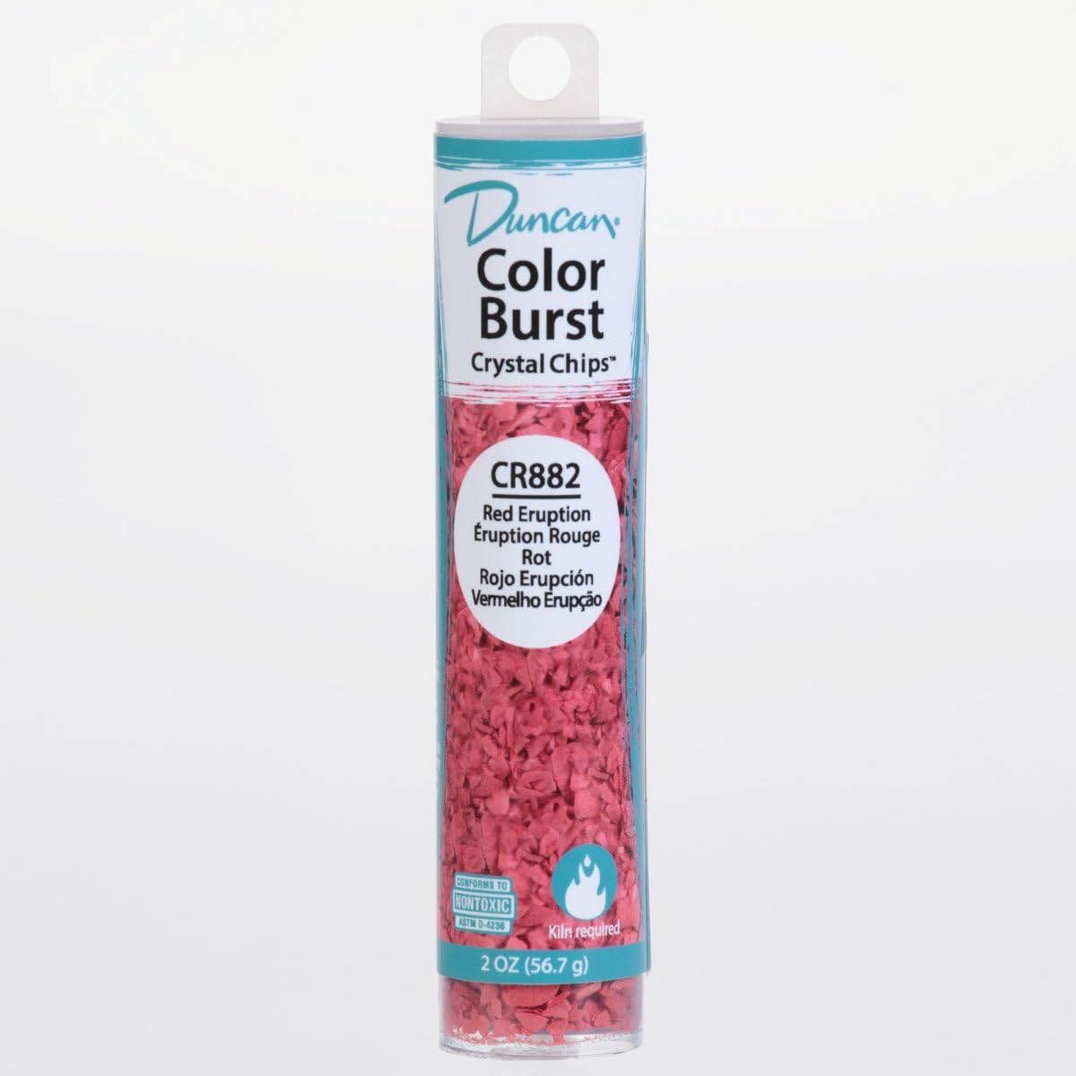 Duncan Color Burst Crystal Chips, Red Eruption, 2 Ounces