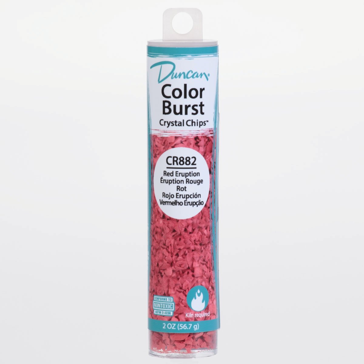 Duncan Color Burst Crystal Chips, Red Eruption, 2 Ounces