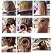 MLMSY Fashion Hair Styling Disk Hair Donut Former Foam French Twist Magic DIY Tool Bun Maker (2Pcs)