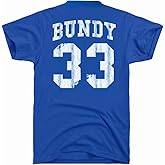 DIRTYRAGZ Polk High Al Bundy 33 Blue Tee