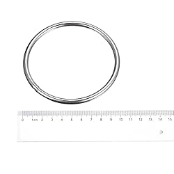 uxcell 304 Stainless Steel O Rings, 4pcs