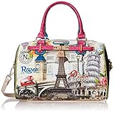 Nicole Lee Nicole Lee Europe Print Boston Shoulder Bag