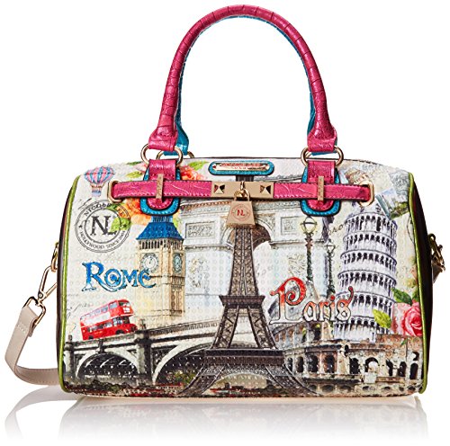 Nicole Lee Nicole Lee Europe Print Boston Shoulder Bag