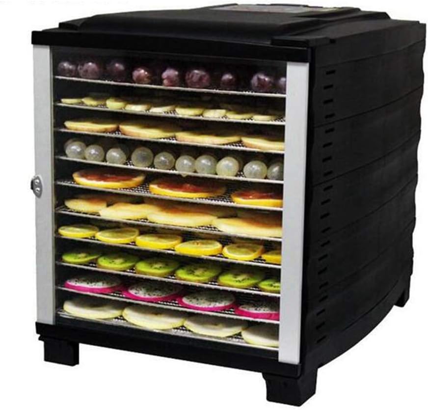 MICHEN Commercial Electric Dried Fruit Dehydrator Snack Pet Food Dryer Vegetable Herbs Meat Air Drying Machine 10 Trays 110V 220V