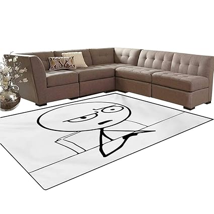 Amazon Com Humor Kids Carpet Play Mat Rug So What Guy Meme