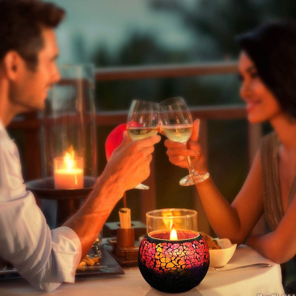 U2C Scented Candle Gift Set, Handmade 7.4oz x 2 Pack Scented Lavender Travel Candle, Large Glass 100% Soy Wax Candle for Stress Relief and Aromatherapy, Indoor and Outdoor Use, Candles