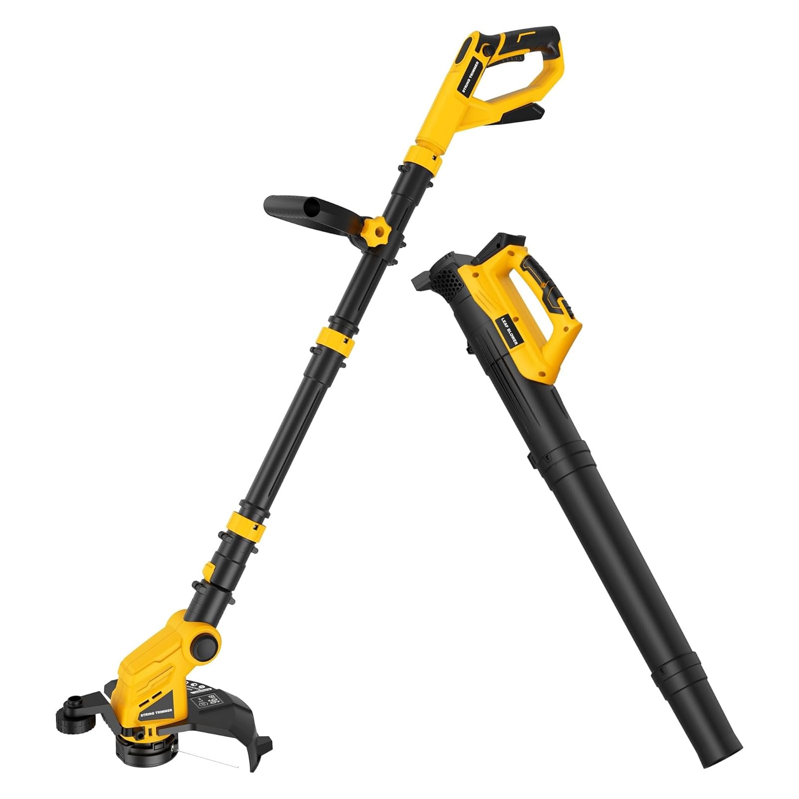Photo 1 of Cordless Eater and Leaf Blower Combo Compatible with Dewalt 20V Max Battery(Battery Not Included), 12 Inch Weed Trimmer/String Trimmer with Auto-Feed, Lightweight 20V Leaf Blower Cordless
