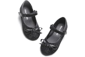 Otter MOMO Toddler/Little Girls Mary Jane Ballerina Flats Shoes Slip-on School Party Dress Shoes