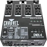 CHAUVET DJ DMX-4 Dimmer/Relay Pack | LED Light Controllers