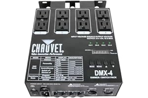 CHAUVET DJ DMX-4 Dimmer/Relay Pack | LED Light Controllers