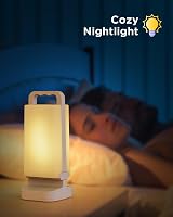 Lepwings Solar Camping Lantern 6000mAh USB-C Rechargeable 80H IPX4 Dim, 1 Pack view 8