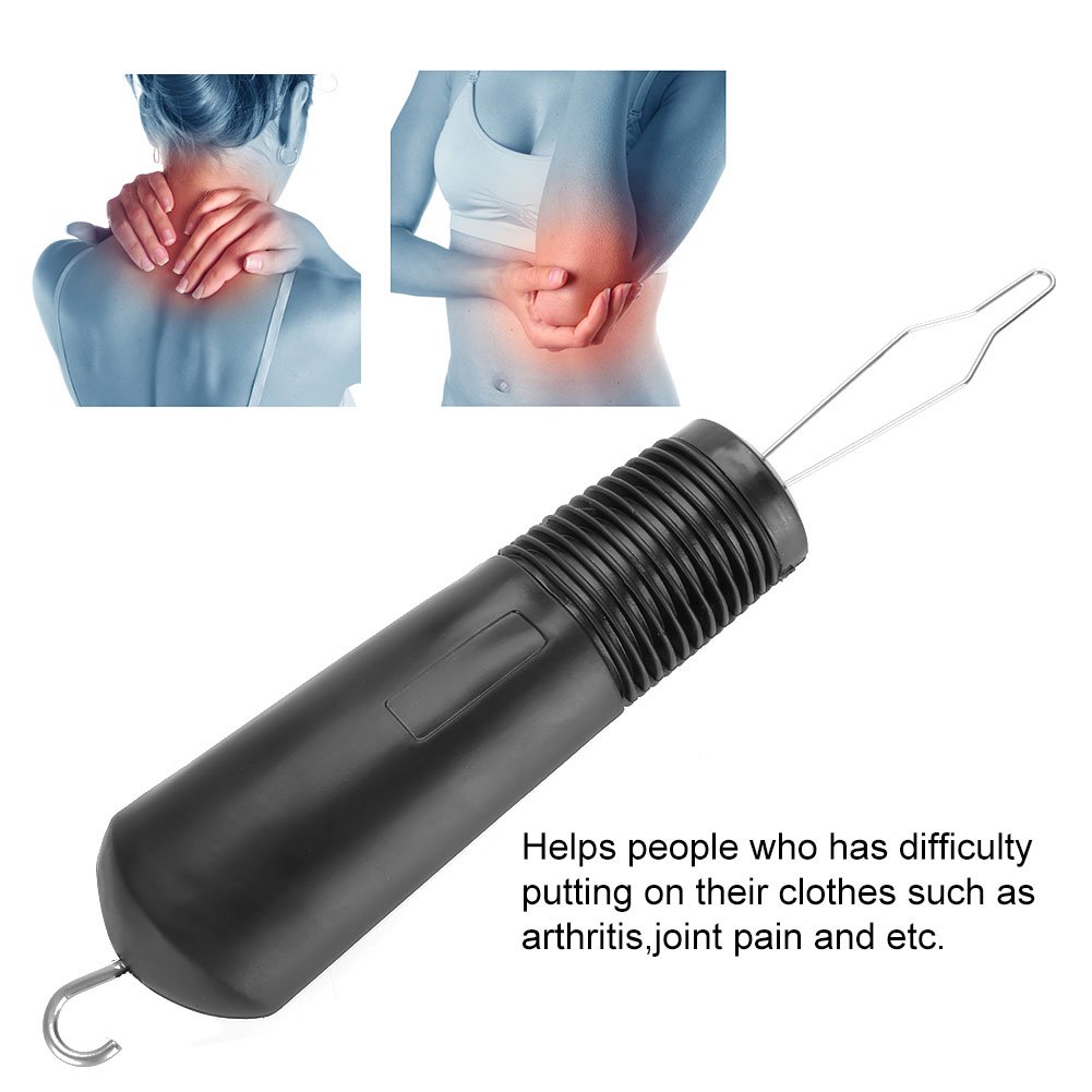 Clothes Button Hook Helper, Button Aid Puller for Jackets and Pants Zipper, Grip for Arthritis & Joint Pain Patients: Beauty