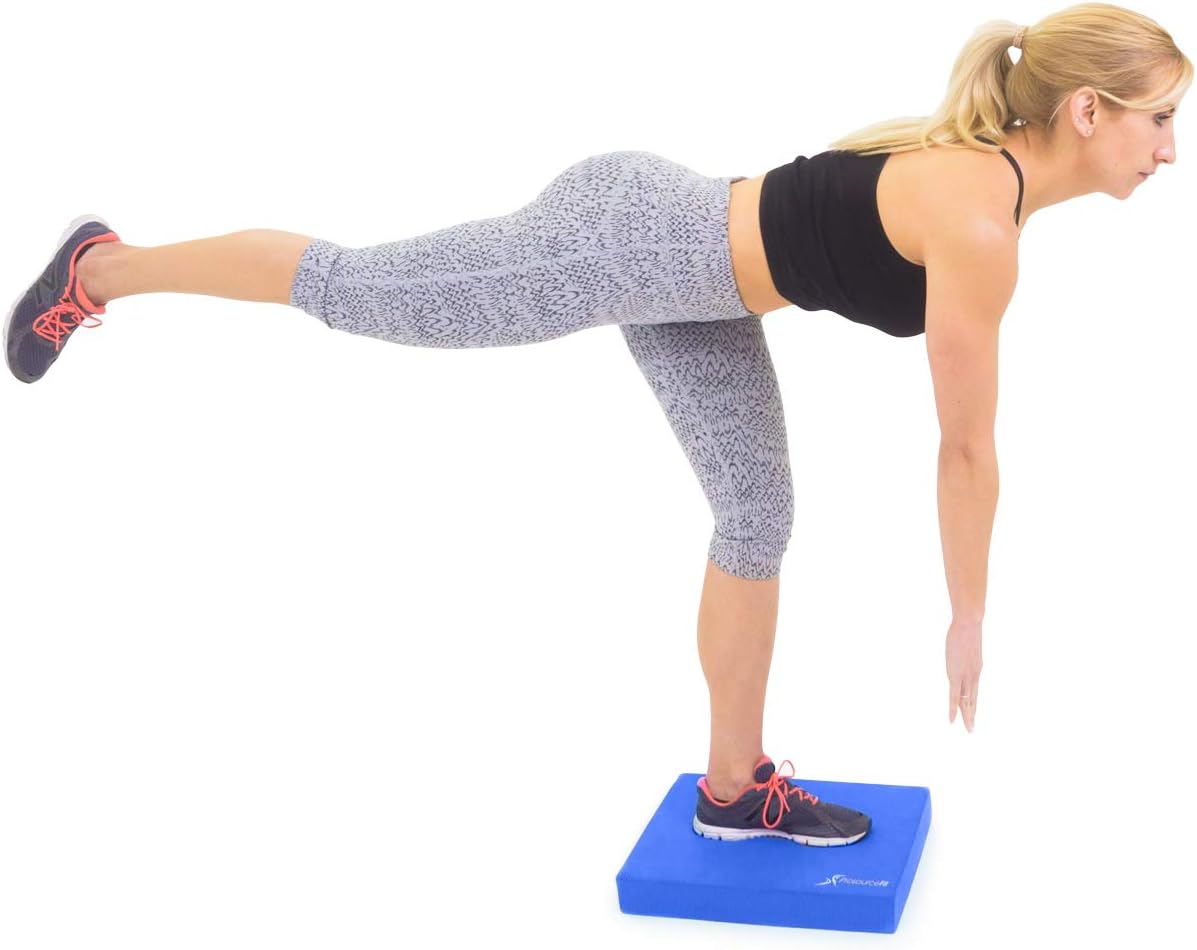 ProsourceFit Exercise Balance Pad 15 x 12 - Purple : Sports & Outdoors