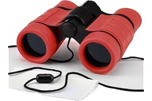S SYXSPECIAL Binoculars for Kids, Kids Binoculars for 3-13 Years Boys and Girls Toys Gifts Optics Shockproof Toy Binoculars for Bird Watching, Educational Insights, Camping, Science, Detective