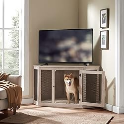 unipaws Large Corner Dog Crate for Medium Large