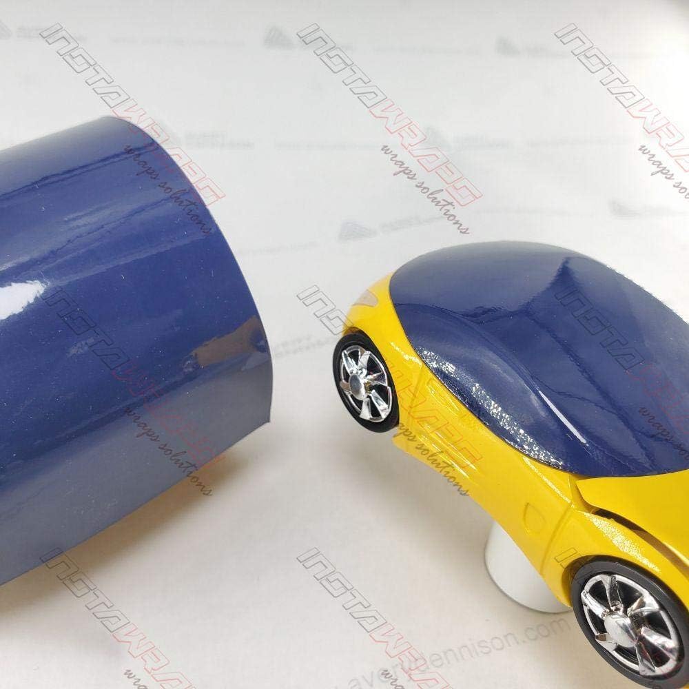 Avery SW900 Gloss Indigo Blue | 699-O | Vinyl CAR WRAP Film (Sample 2.5in x 4in)