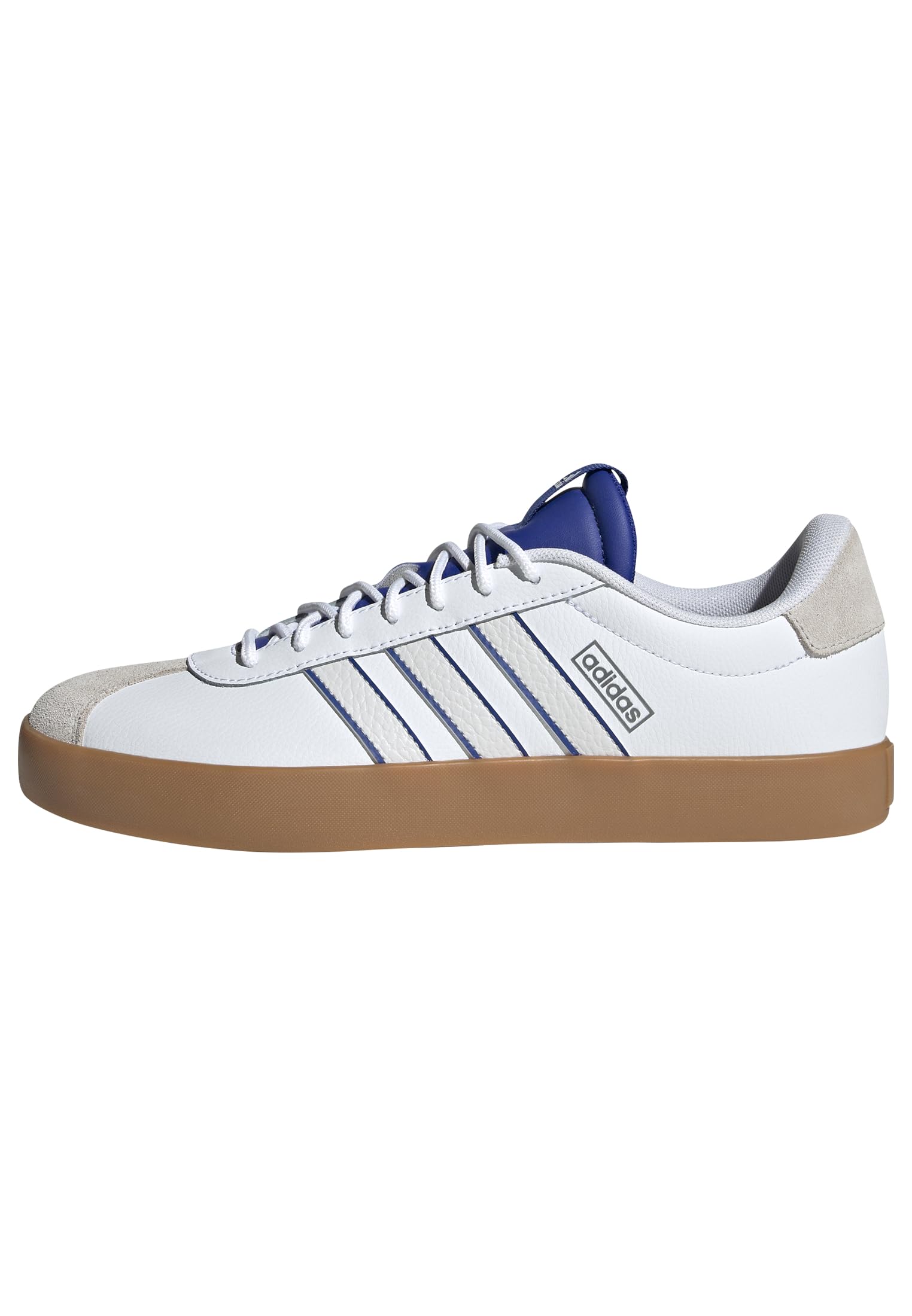 Adidas Mens VL Court 3.0 Sportswear, White/Crystal White/Semi Lucid Blue, 9 Image