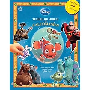 Disney Pixar Tesoro de Libros de Calcomanias / Disney Pixar Sticker Book Treasury (Spanish Edition)