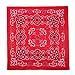 CTM 27 Inch Extra Large Cotton Texas Paisley Bandana