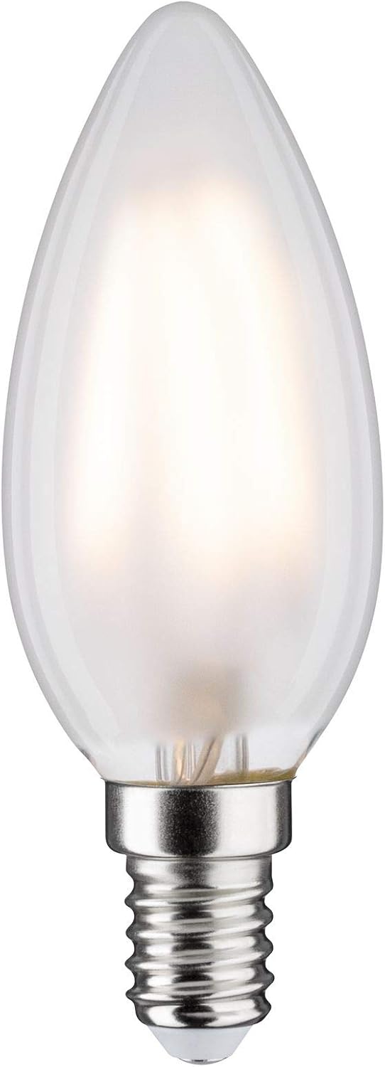 Paulmann 28612 LED Filament Candle lamp 4.5 watts Classic lamp matt 2700 K Warm White E14, 4,5 W