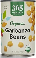 365 by Whole Foods Market, Organic Garbanzo Beans, 15.5 Ounce