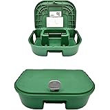 Exterminators Choice Green Bait Boxes | Includes One Bait Box and One Key | Heavy Duty Box to Control Rats, Mice and Other Pe