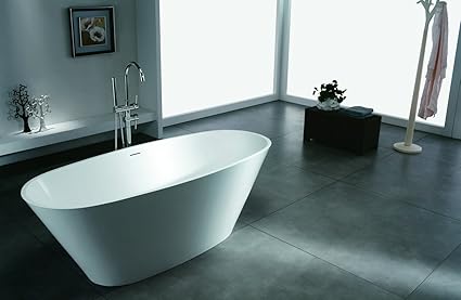 Modern Bathtub Soaking Bathtub Freestanding Bathtub
