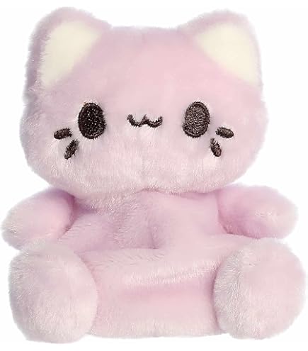 Aurora Palm Pals Party Sized Onyx Axolotl Stuffed Animal - 8 Inch Black Collectible Plush Toy
