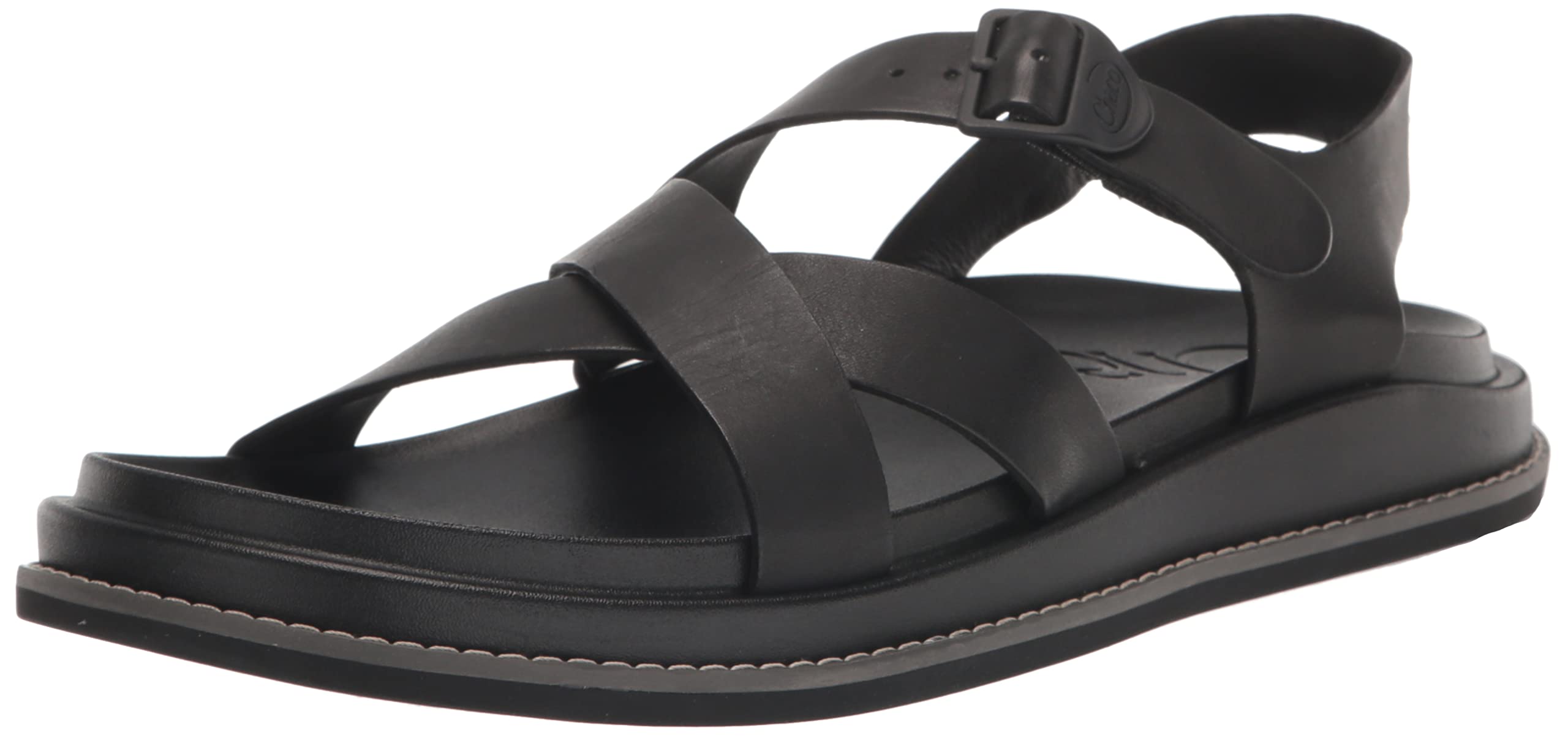Chaco Women’s Townes Sandal, Black, 8