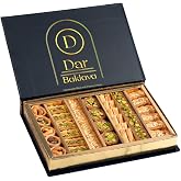 Nutlava Pistachio &amp; Cashew Premium Baklava Gift Box (40 Pieces) | No Artificial Ingredients, No Artificial Colors, No Preservatives, Handmade Baklava Pastry