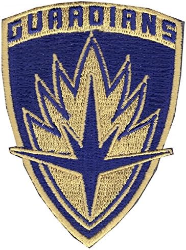 Marvel Comics Guardians of The Galaxy Crest 2"x3" Logo Sew Ironed On Badge Embroidery Applique Patch